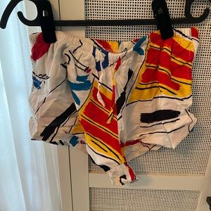 Stone Fox Wear multi colored shorts XS